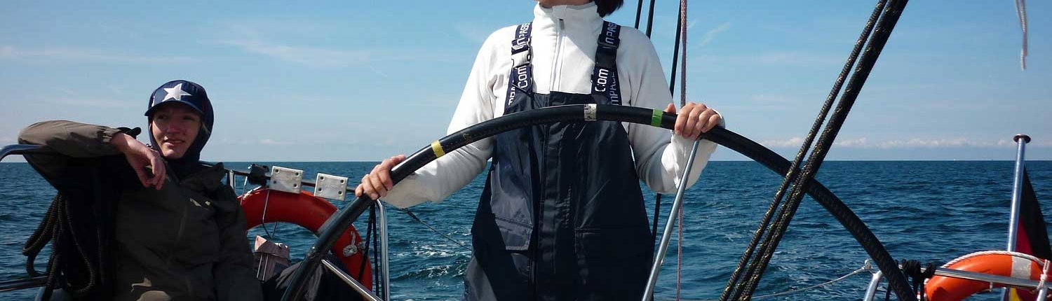Sailing course coastal skipper practical